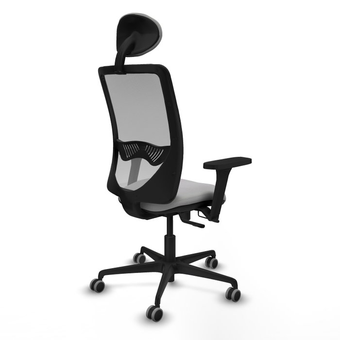 PIQUERAS Y CRESPO Silla de oficina Zulema Gris con Mecanismo Sincro/Traslack