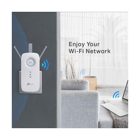 TP-Link Repetidor WiFi RE450(DE) AC1750 Doble Banda 1750 Mbps