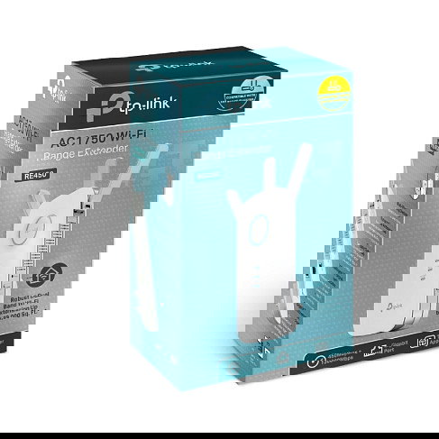 TP-Link Repetidor WiFi RE450(DE) AC1750 Doble Banda 1750 Mbps