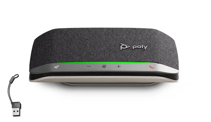 HP Poly Sync 20 Speakerphone USB-C/A Adapter, Negro, Compatible Windows 10 y 11 HP Poly Sync 20 Speakerphone USB-C/A Adapter, Negro, Compatible Windows 10 y 11