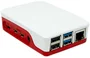 Raspberry Pi Carcasa Oficial para Raspberry Pi 4, Rojo y Blanco