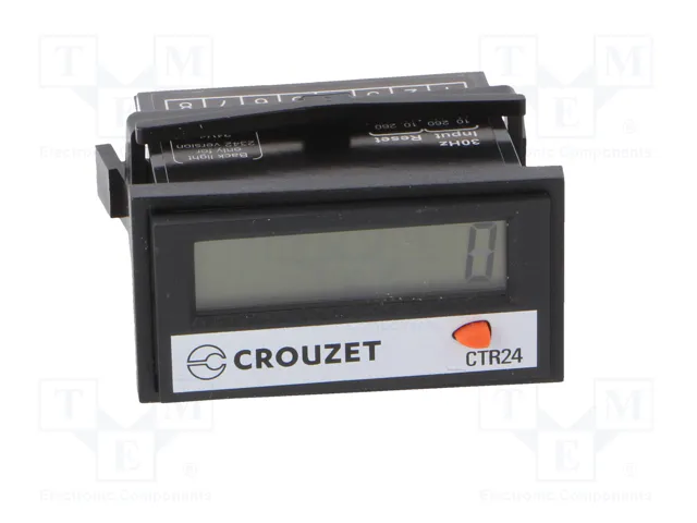 CROUZET CTR24 Contador Electrónico LCD CROUZET CTR24 Contador Electrónico LCD