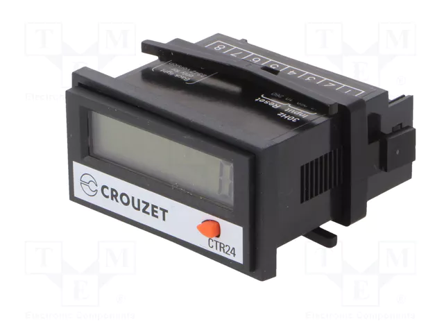 CROUZET CTR24 Contador Electrónico LCD CROUZET CTR24 Contador Electrónico LCD