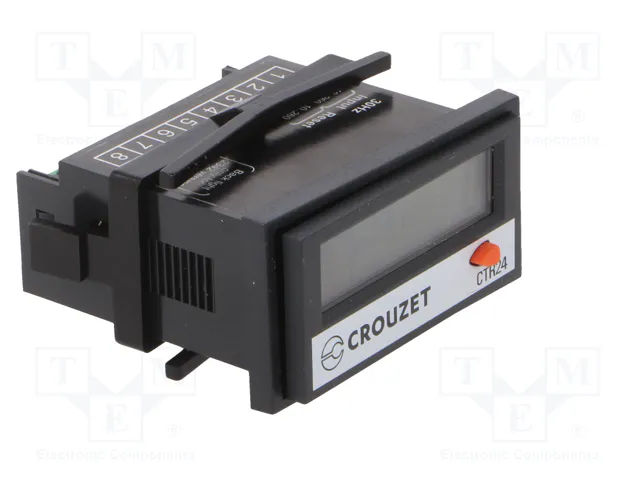 CROUZET CTR24 Contador Electrónico LCD CROUZET CTR24 Contador Electrónico LCD