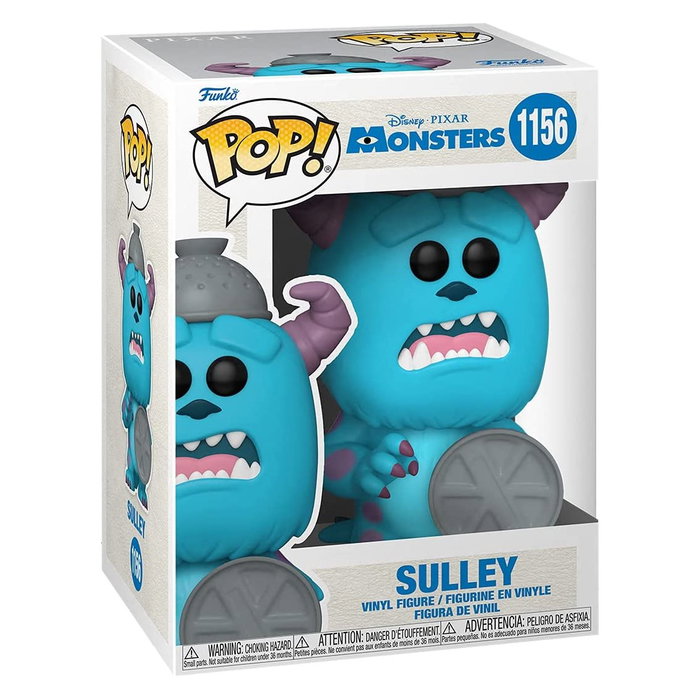 FUNKO POP! Sulley con tapa Monstruos S.A. 20 Aniversario