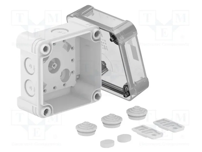 OBO BETTERMANN Caja de conexiones Serie X gris claro OBO BETTERMANN Caja de conexiones Serie X gris claro