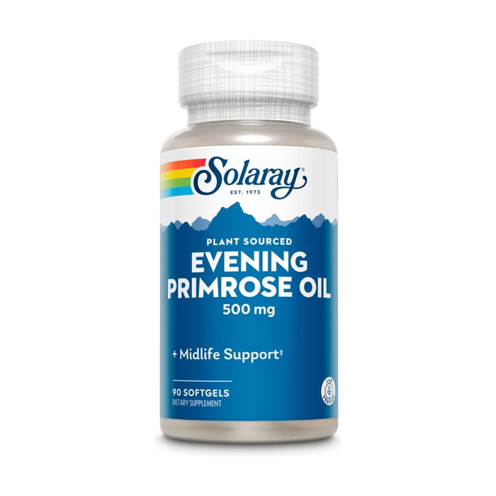 Solaray Evening Primrose Oil 90 perlas de 500 mg