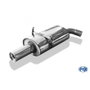 Fox - Silenciador Trasero para BMW E36 318is, 1.8l 103kW / 1.9l 103kW, Compatible con BM021140-VSD, Sección 63.5mm, FXBM021141-071