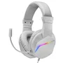 Mars Gaming Auriculares Gaming MH122/ Jack 3.5/ Blancos Micrófono FRGB Gaming