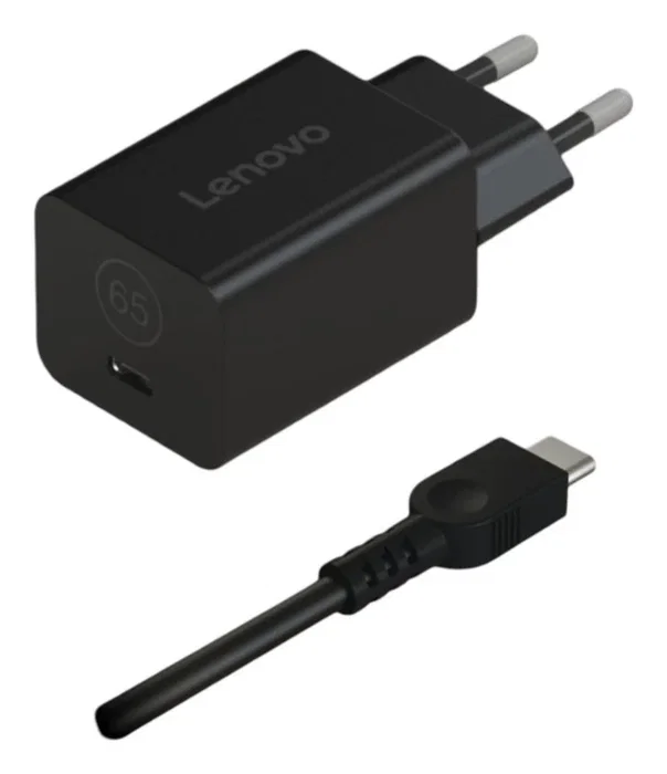 Lenovo 40AWGN65EU Adaptador de Corriente Interior para PC 65W 100-240V Negro