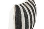 DKD Home Decor India lino 2c25 Cojín Tradicional Blanco Negro 50 x 30 cm (2 Unidades)
