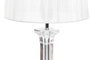 DKD Home Decor Lámpara de Sobremesa de Metal y Acrílico 25x25x50 cm (Pack de 2)