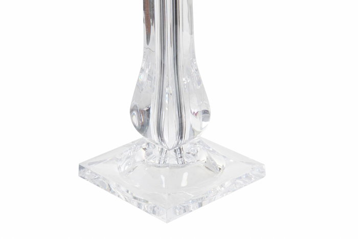 DKD Home Decor Lámpara de Sobremesa de Metal y Acrílico 25x25x50 cm (Pack de 2)