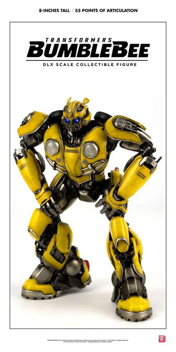 Transformers Bumblebee Figura 1/6 DLX Bumblebee 20 cm