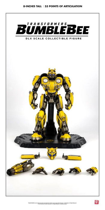Transformers Bumblebee Figura 1/6 DLX Bumblebee 20 cm