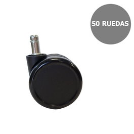 PIQUERAS Y CRESPO Kit de 50 ruedas de nailon de 65mm