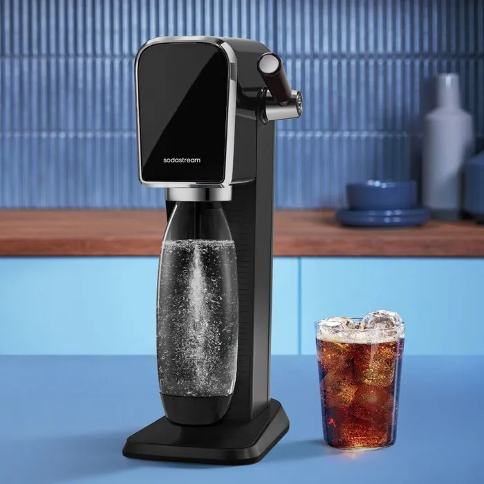 SodaStream Art Negro con Sistema Quick Connect y Botella de 1L SodaStream Art Negro con Sistema Quick Connect y Botella de 1L