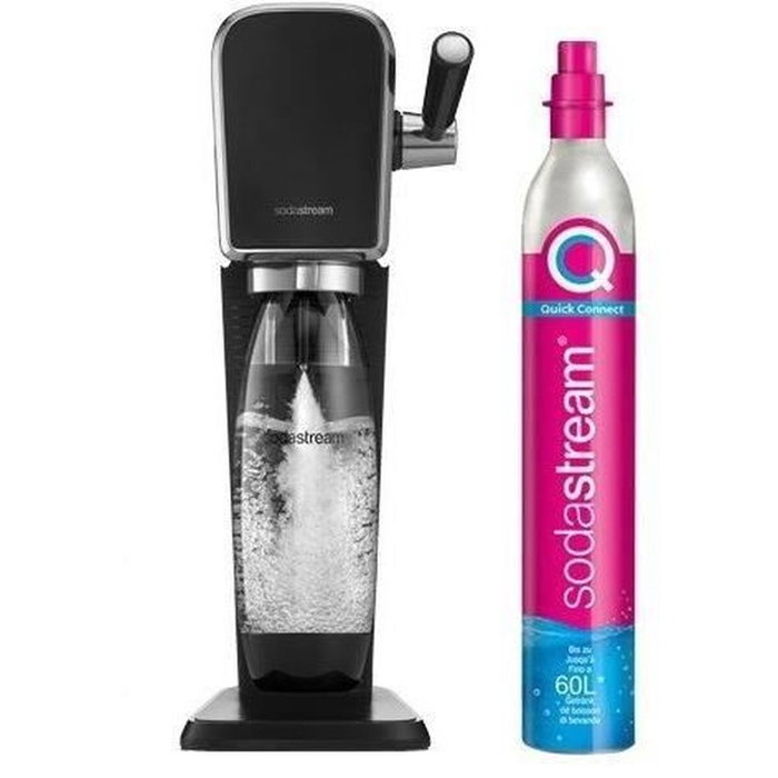 SodaStream Art Negro con Sistema Quick Connect y Botella de 1L SodaStream Art Negro con Sistema Quick Connect y Botella de 1L