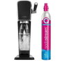 SodaStream Art Negro con Sistema Quick Connect y Botella de 1L