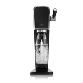 SodaStream Art Negro con Botella de 1 L y Cilindro