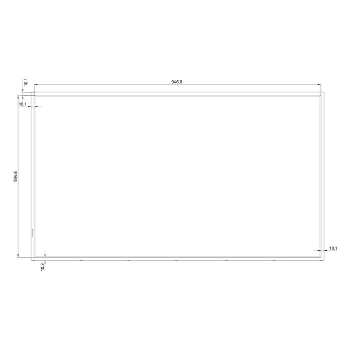 Hisense 43" 4K UHD IPS Digital Signage Display - Pantalla Comercial para Pizarra de Caballete Digital, WiFi, Android 11, 24/7 Operation