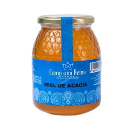 COMO UNA REINA Miel de Acacia 1000g - Tarro de Cristal
