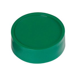 MAUL Imán cilíndrico verde Ø 3,4 x 1,4 cm