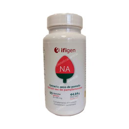 IFIGEN Na Extracto Seco de Pomelo 90 Cápsulas con Naringina 99.96% para Apoyo Hepático e Inmunitario