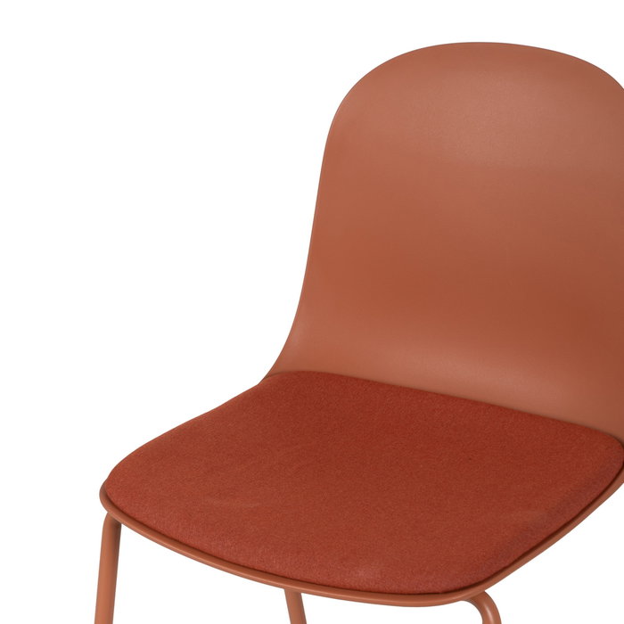 Silla Caldera Pp-Metal Exterior 50 X 53 X 85 cm (Set de 4)