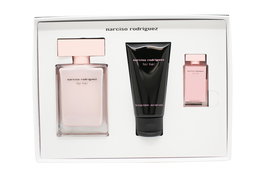 Narciso Rodriguez for Her Gift Set 50ml EDP + 50ml Body Lotion +7.5ml EDP
