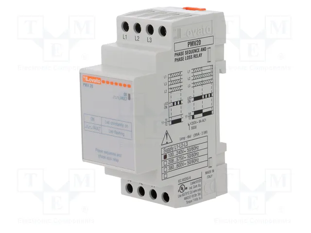LOVATO ELECTRIC PMV20A240 Relé de monitorización de tensión SPDT