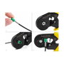 DeLOCK 90561 Alicate para prensar terminales de cable autoajustable hexagonal