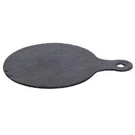 OMS Supizarra paleta redonda de pizarra 23 cm