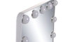 DKD Home Decor Espejo LED de Cristal con Control Táctil Blanco