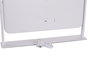 DKD Home Decor Espejo LED de Cristal con Control Táctil Blanco