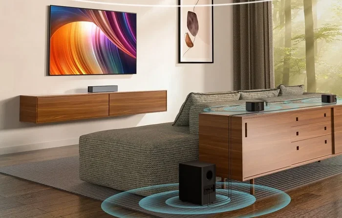 Altavoz 5.1 Ultimea Poseidon D60 con Dolby Atmos, HDMI y USB Altavoz 5.1 Ultimea Poseidon D60 con Dolby Atmos, HDMI y USB