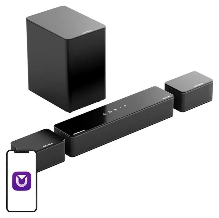 Altavoz 5.1 Ultimea Poseidon D60 con Dolby Atmos, HDMI y USB Altavoz 5.1 Ultimea Poseidon D60 con Dolby Atmos, HDMI y USB