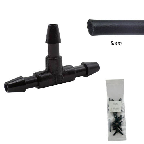 Riegolux RGX Goteo Conexión en T 4-6mm Bolsa 10 UD Riegolux RGX Goteo Conexión en T 4-6mm Bolsa 10 UD
