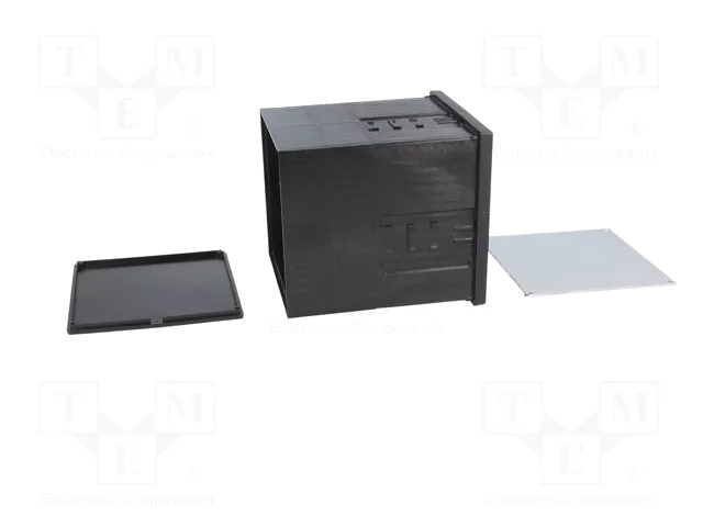 BOPLA Uninorm Carcasa de cuadro 96x96x109,5mm Negro
