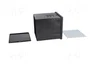 BOPLA Uninorm Carcasa de cuadro 96x96x109,5mm Negro