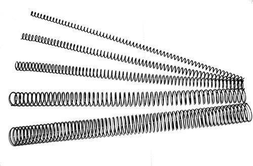 Espiral Metalica Paso 64 (5:1 ) Negro 40 Mm Caja De 25 Espiral Metalica Paso 64 (5:1 ) Negro 40 Mm Caja De 25