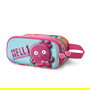 Estuche Portatodo 3D Doble Heart Ugly Dolls Multicolor