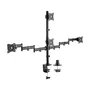 Aisens Soporte de Mesa para 4 Monitores y TV DT27TSR-379, Negro