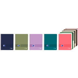 Oxford Europeanbook 4 Live & Go A4+ 120 hojas 5x5 con separadores (Set de 5)