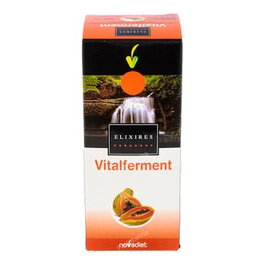 NOVADIET Vitalferment Papaya Fermentada 250ml con Granada y Aloe Vera para Digestión