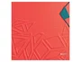 Leitz Carpeta Wow Urban Chic con 3 solapas, Rojo, DIN A4
