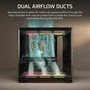 Corsair AIR 5400 LX-R RGB iCUE LINK Negro