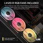 Corsair AIR 5400 LX-R RGB iCUE LINK Negro