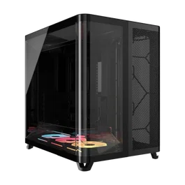 Corsair CC-9011320-WW AIR 5400 LX-R RGB iCUE LINK Midi Tower PC Negro