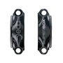 Deda Juego de placas frontales de aluminio para soporte de ciclocomputadores en potencias Superbox DCR - Electrónica y Luces
